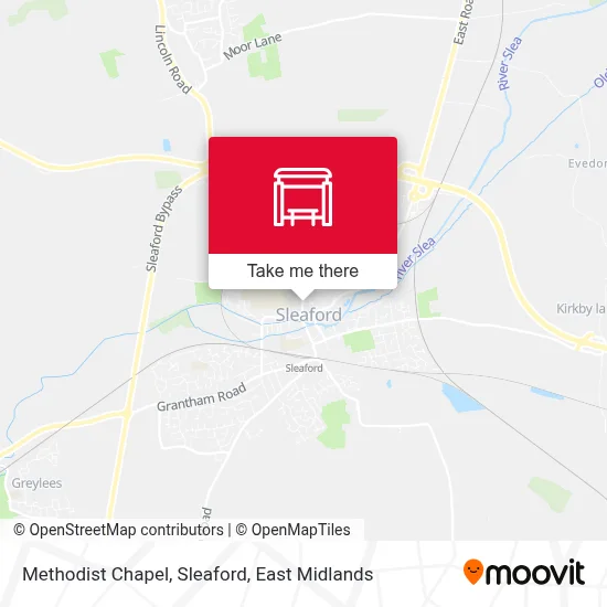 Methodist Chapel, Sleaford map