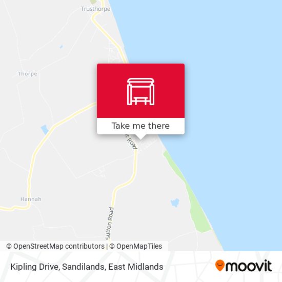Kipling Drive, Sandilands map