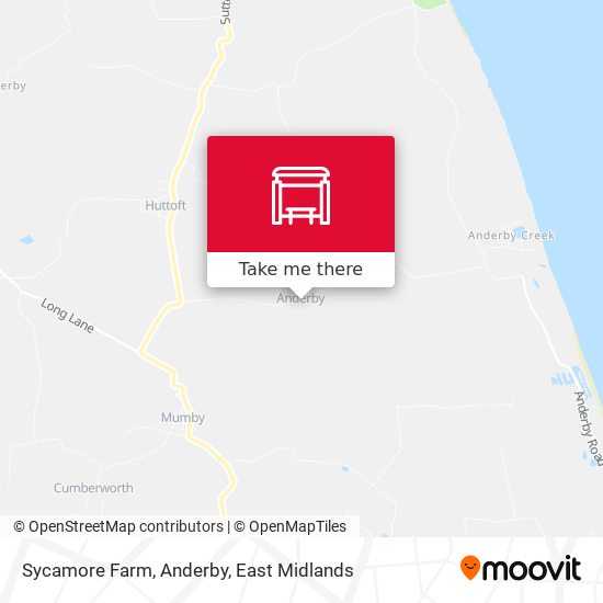 Sycamore Farm, Anderby map