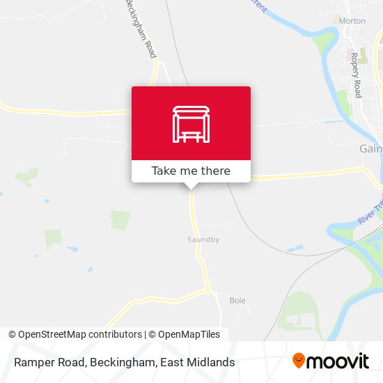 Ramper Road, Beckingham map