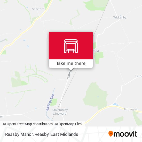 Reasby Manor, Reasby map