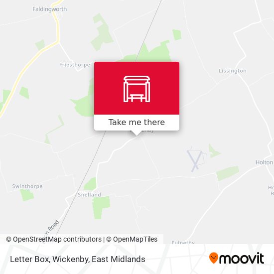 Letter Box, Wickenby map