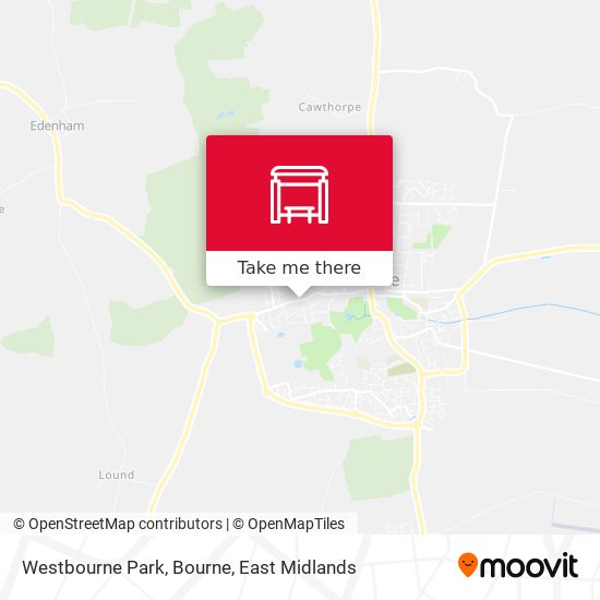 Westbourne Park, Bourne map