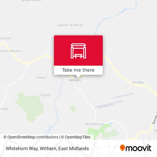 Whitehorn Way, Withern map