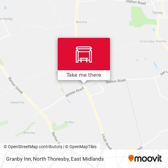 Granby Inn, North Thoresby map