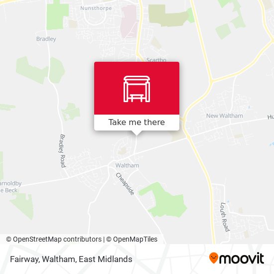 Fairway, Waltham map