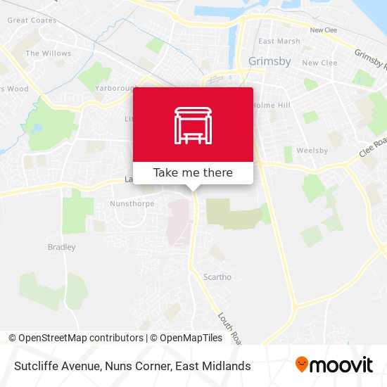 Sutcliffe Avenue, Nuns Corner map