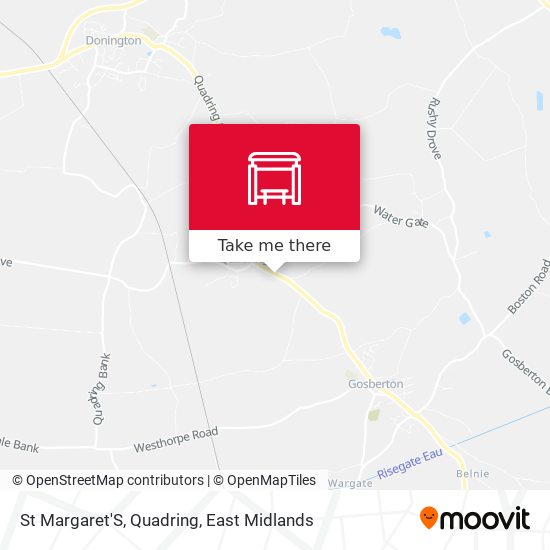 St Margaret'S, Quadring map