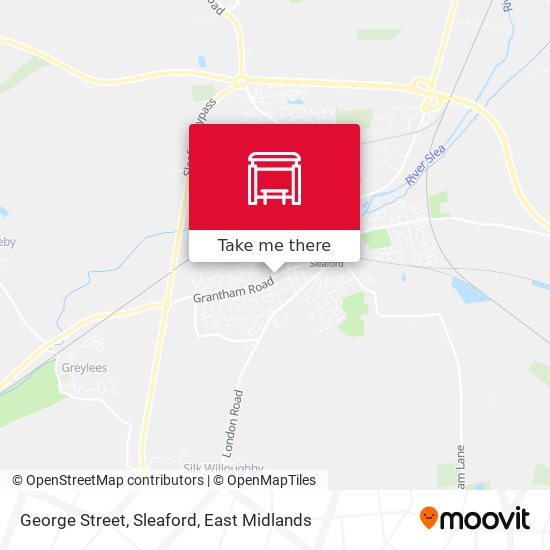 George Street, Sleaford map