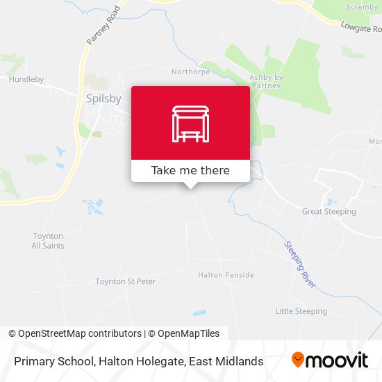 Primary School, Halton Holegate map