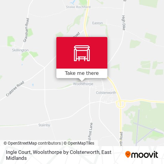 Ingle Court, Woolsthorpe by Colsterworth map