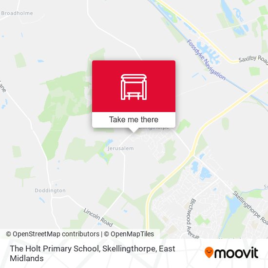 The Holt Primary School, Skellingthorpe map