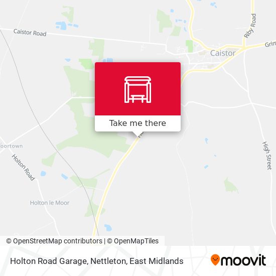 Holton Road Garage, Nettleton map