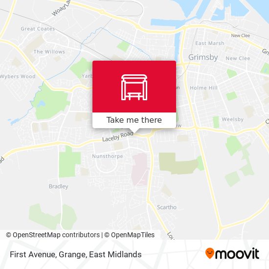 First Avenue, Grange map