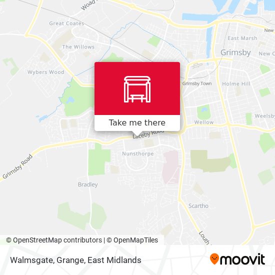 Walmsgate, Grange map