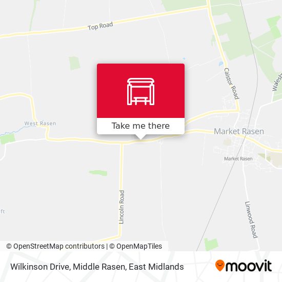 Wilkinson Drive, Middle Rasen map