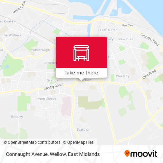 Connaught Avenue, Wellow map