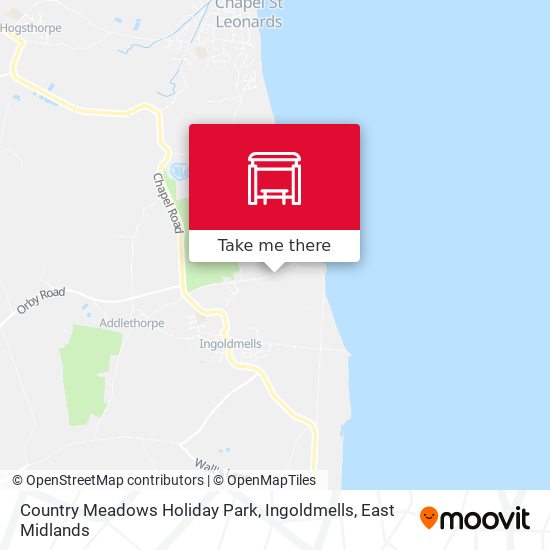 Country Meadows Holiday Park, Ingoldmells map