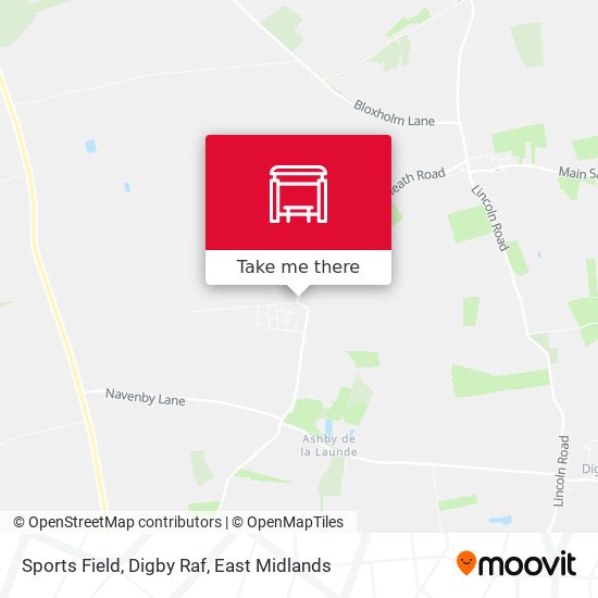 Sports Field, Digby Raf map