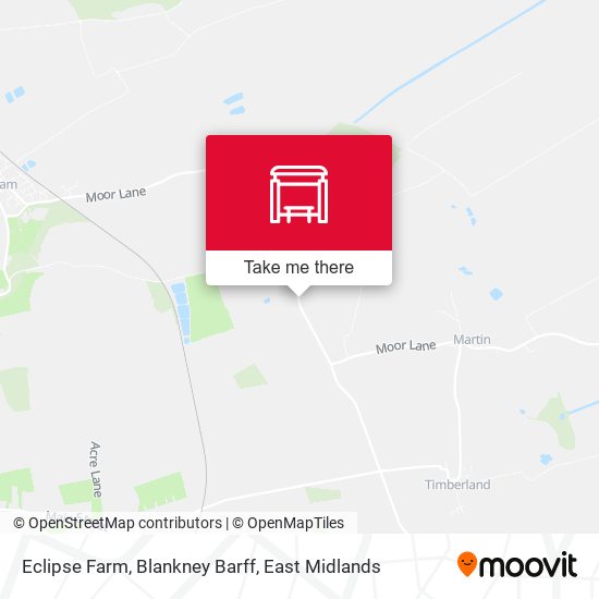 Eclipse Farm, Blankney Barff map