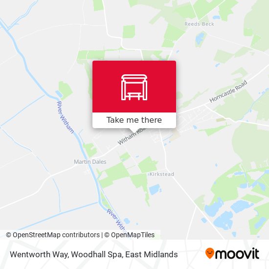 Wentworth Way, Woodhall Spa map