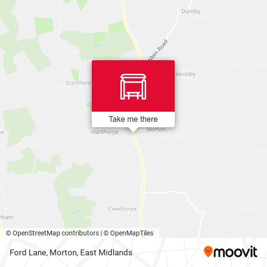 Ford Lane, Morton map