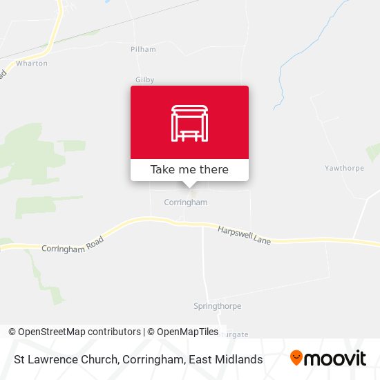 St Lawrence Church, Corringham map