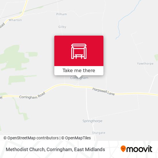 Methodist Church, Corringham map