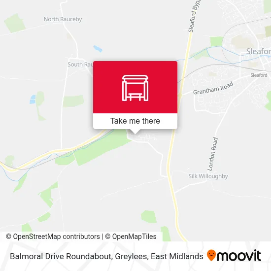 Balmoral Drive Roundabout, Greylees map