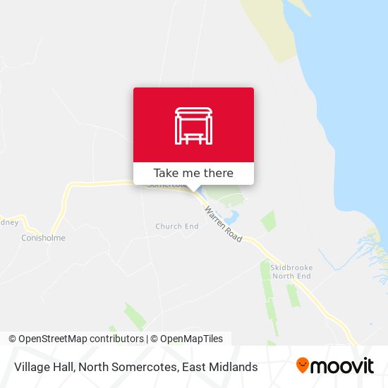 Village Hall, North Somercotes map