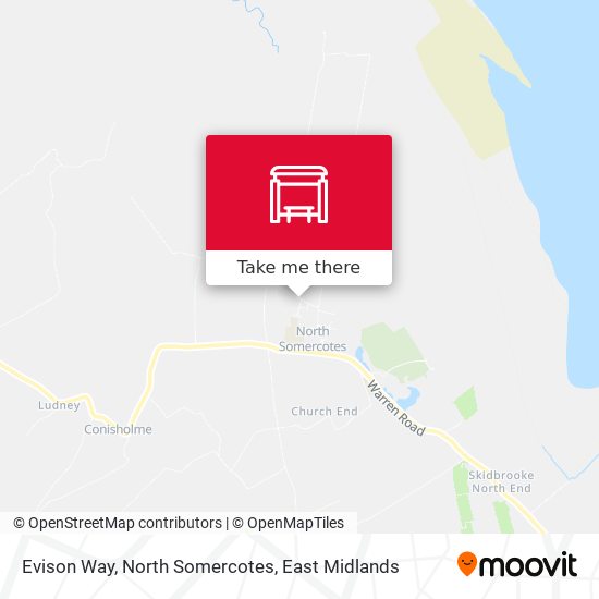 Evison Way, North Somercotes map