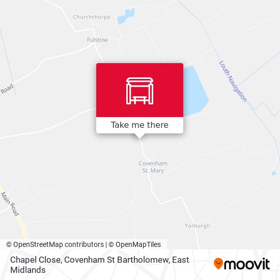Chapel Close, Covenham St Bartholomew map