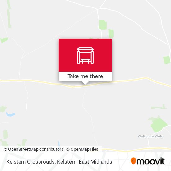 Kelstern Crossroads, Kelstern map
