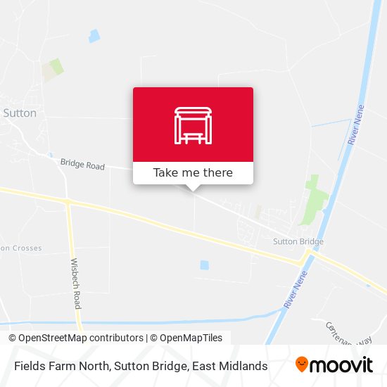 Fields Farm North, Sutton Bridge map