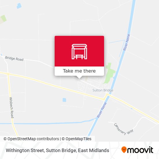 Withington Street, Sutton Bridge map