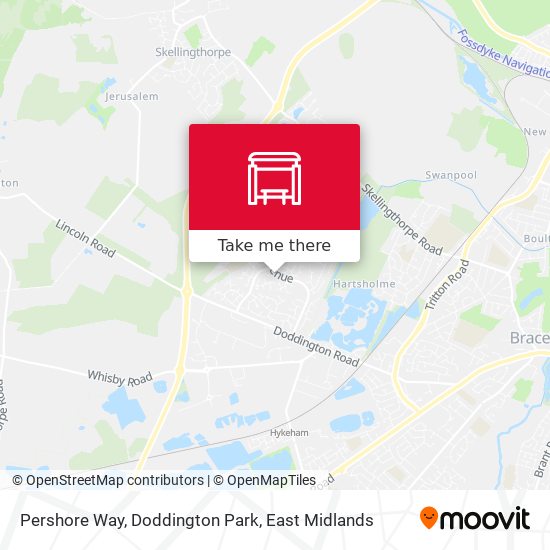 Pershore Way, Doddington Park map