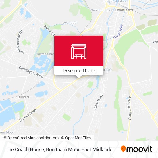The Coach House, Boultham Moor map