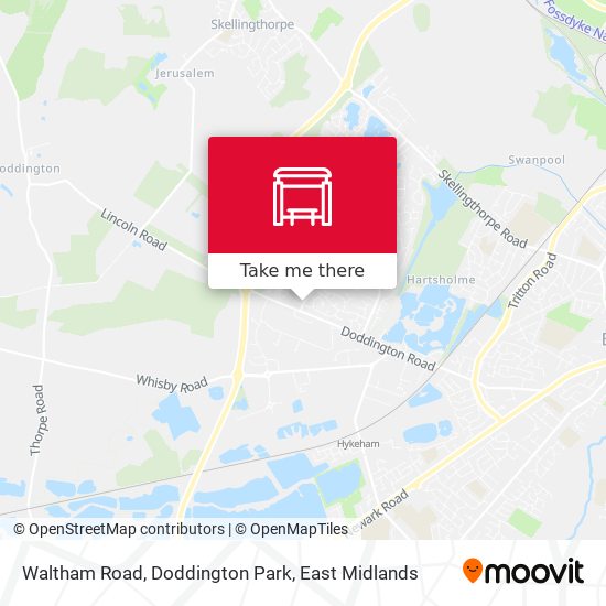 Waltham Road, Doddington Park map