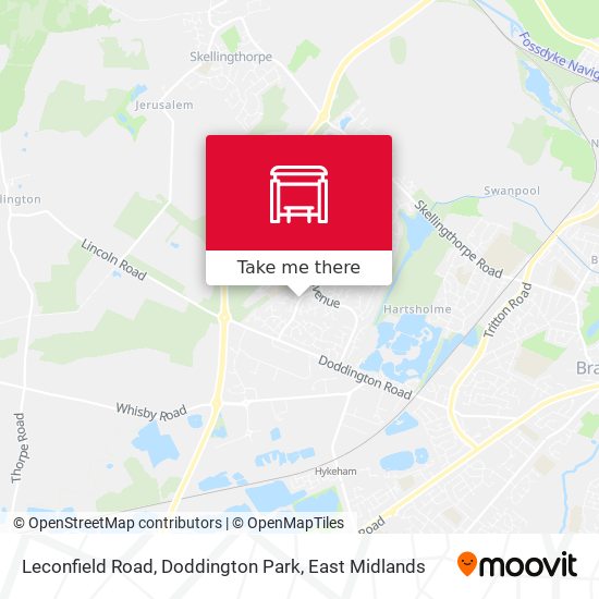 Leconfield Road, Doddington Park map