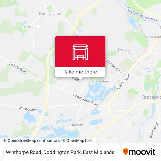 Winthorpe Road, Doddington Park map