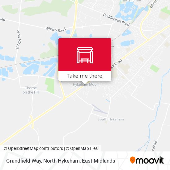 Grandfield Way, North Hykeham map