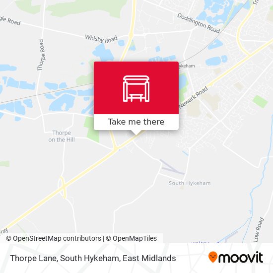 Thorpe Lane, South Hykeham map