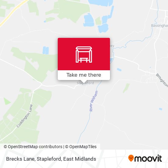 Brecks Lane, Stapleford map