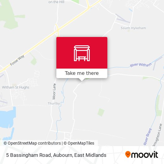 5 Bassingham Road, Aubourn map