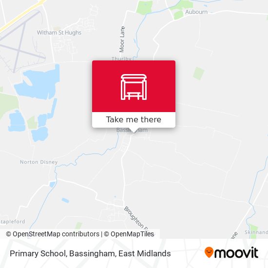 Primary School, Bassingham map