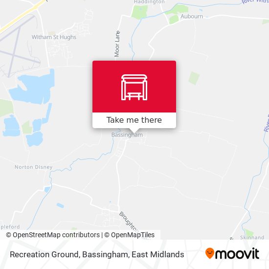 Recreation Ground, Bassingham map