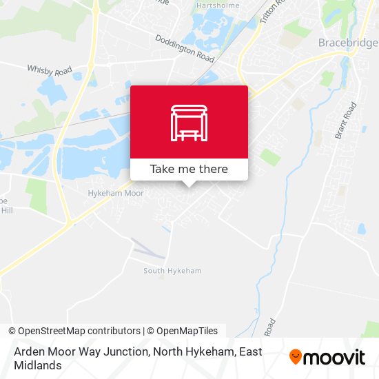 Arden Moor Way Junction, North Hykeham map