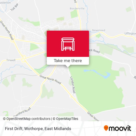 First Drift, Wothorpe map