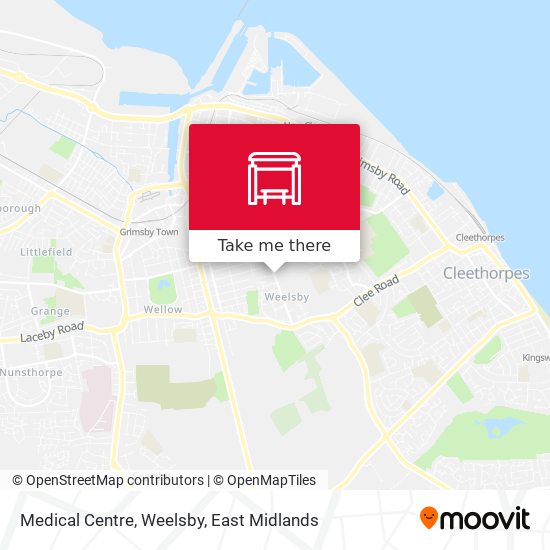 Medical Centre, Weelsby map