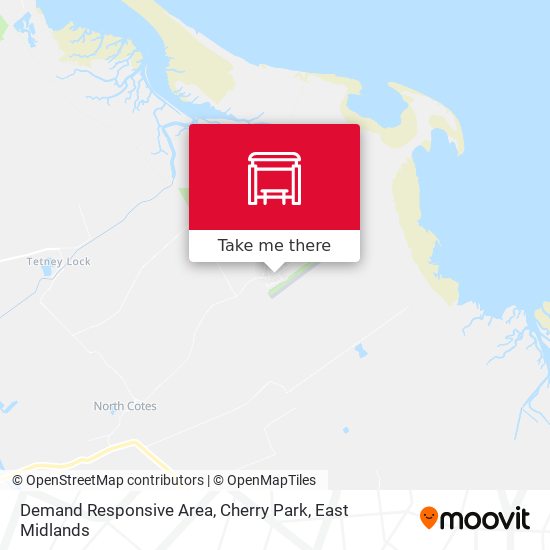 Demand Responsive Area, Cherry Park map